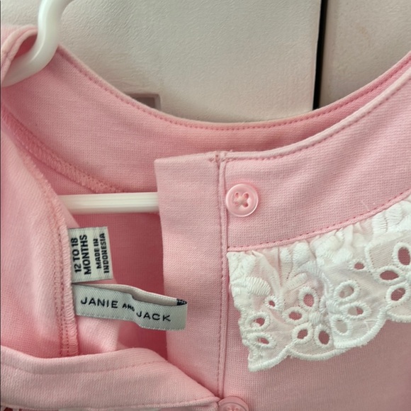 Pink Ruffled Kids Dress - Picture 3 of 3